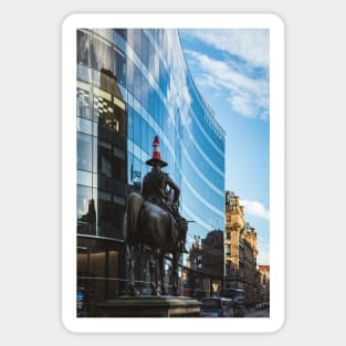 Equestrian Statue Sticker